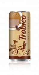 Milk Coffee Drink 250ml Canned Best Flavor Trobico Brand